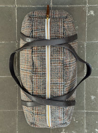 DEIA DUFFLE VINTAGE HARRIS TWEED ONE-OF-A-KIND